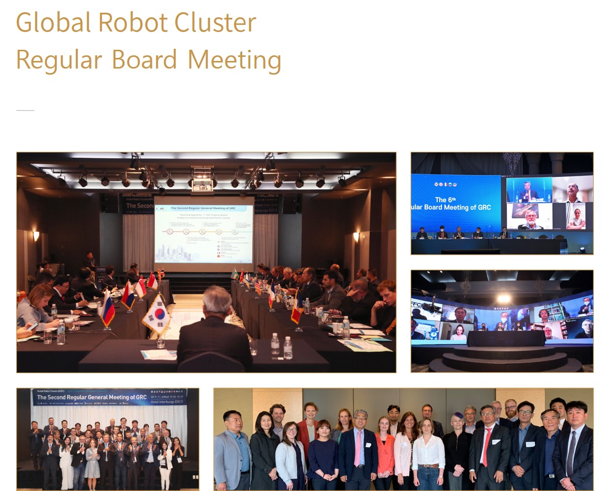 Adoption of the Global Robot Cluster Daegu Declaration